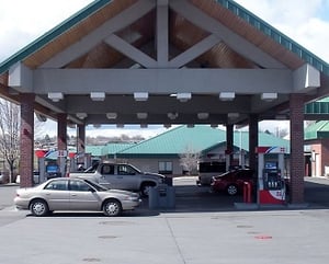 c-store gas station