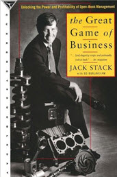 The Great Game of Business Jack Stack book cover
