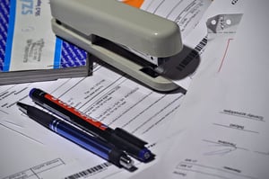 Business materials for goal planning 