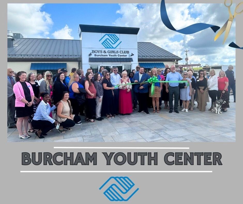 burcham youth center ribbon cuttinh
